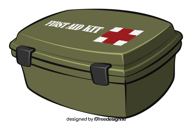 First aid kit clipart