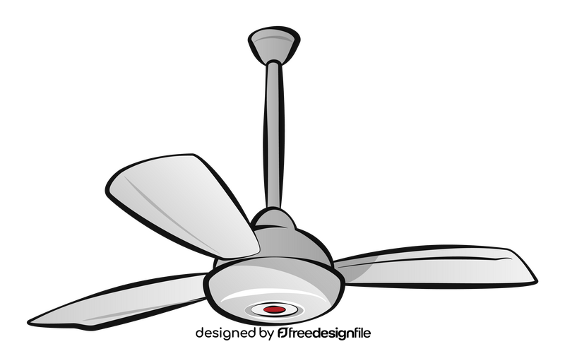 Ceiling fan clipart