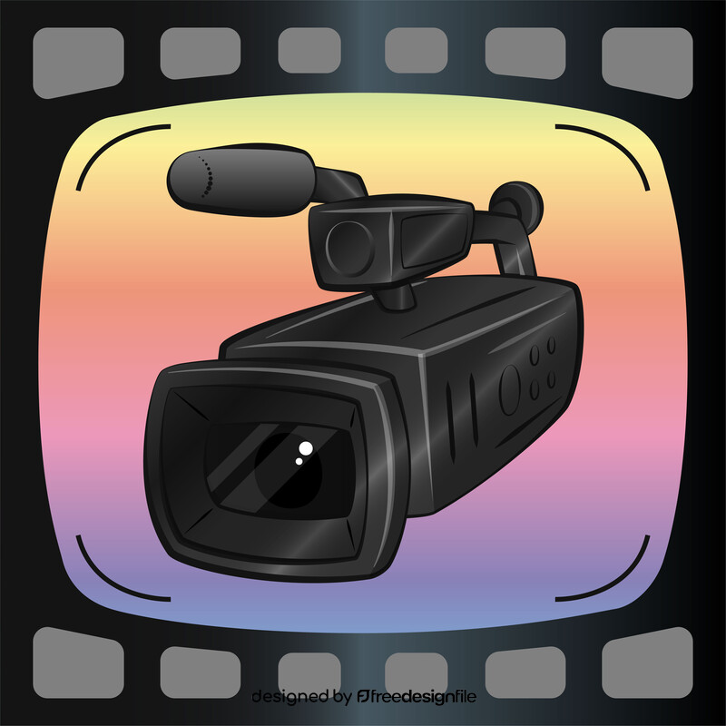 Camcorder vector