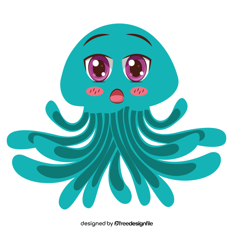 Jellyfish clipart