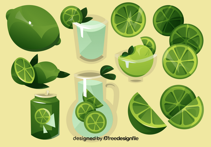 Lime vector