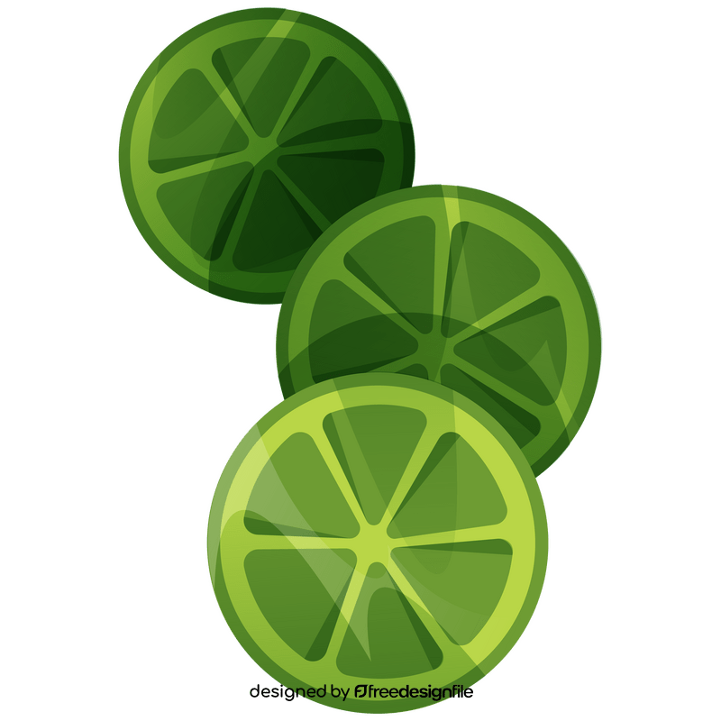 Free lime citrus fruit clipart