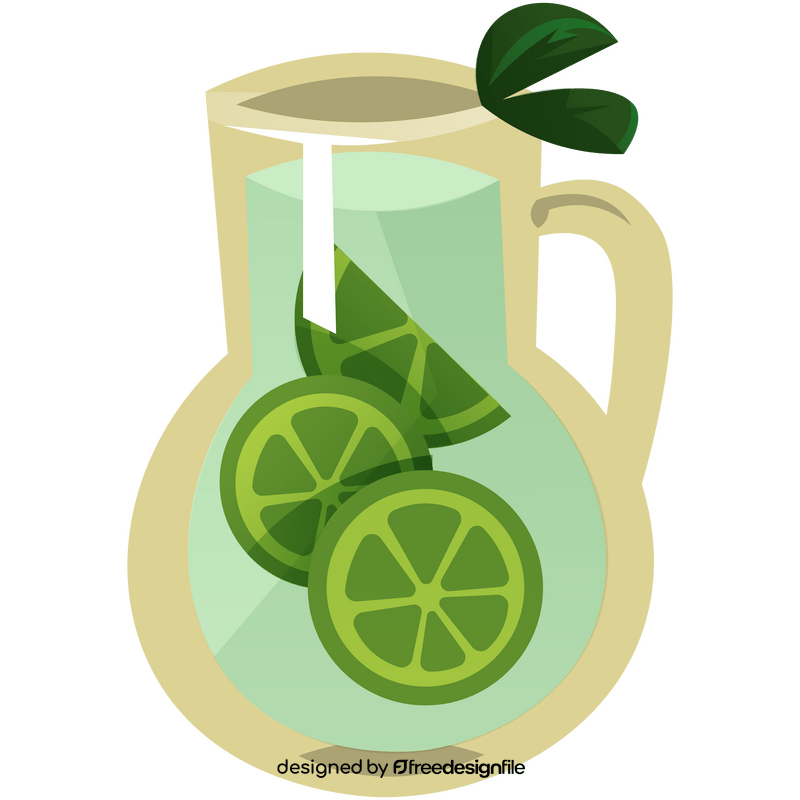 Lime water clipart