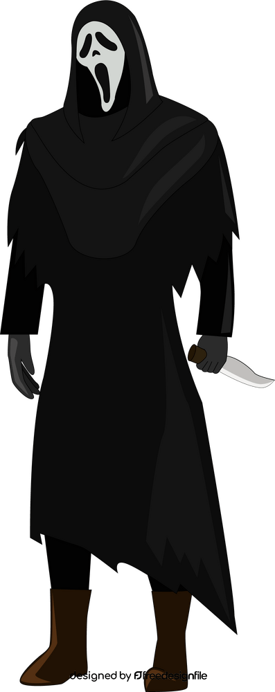 Ghost face clipart