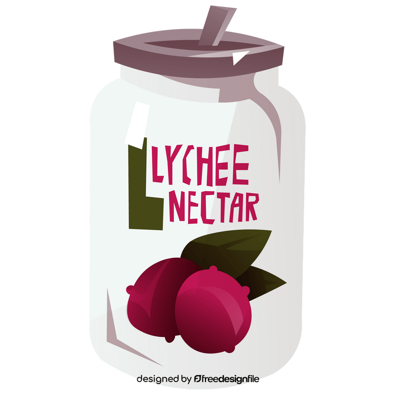 Lychee nectar clipart