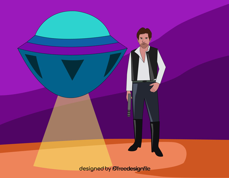 Han Solo vector free download