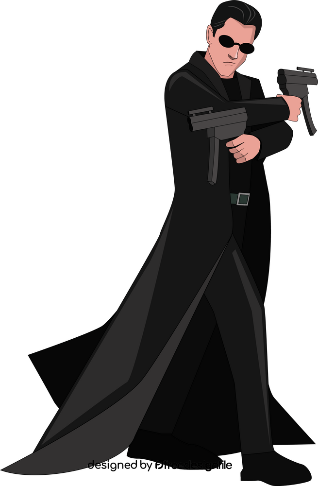 Neo Matrix drawing clipart free download