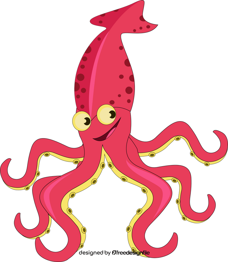 Squid clipart