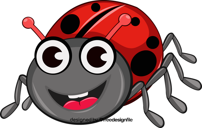 Cute ladybug clipart