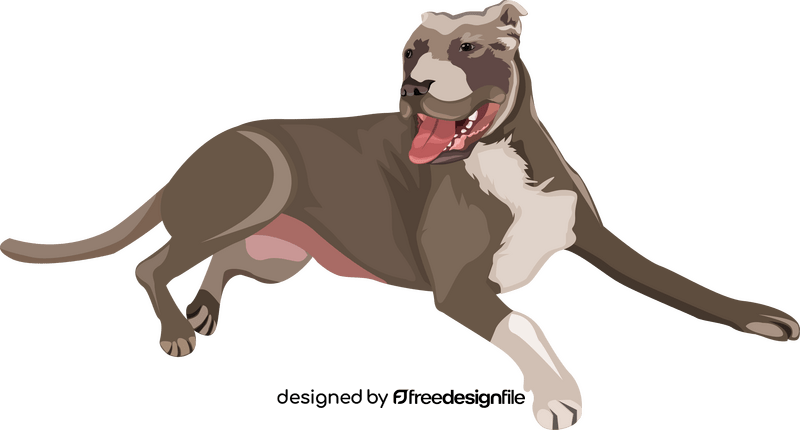 Brown dog clipart