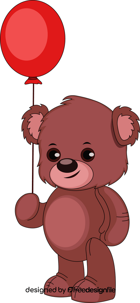 Cute teddy bear clipart