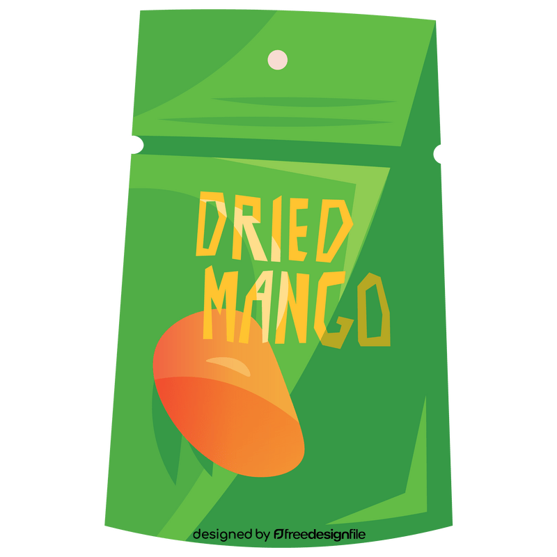 Mango dried clipart