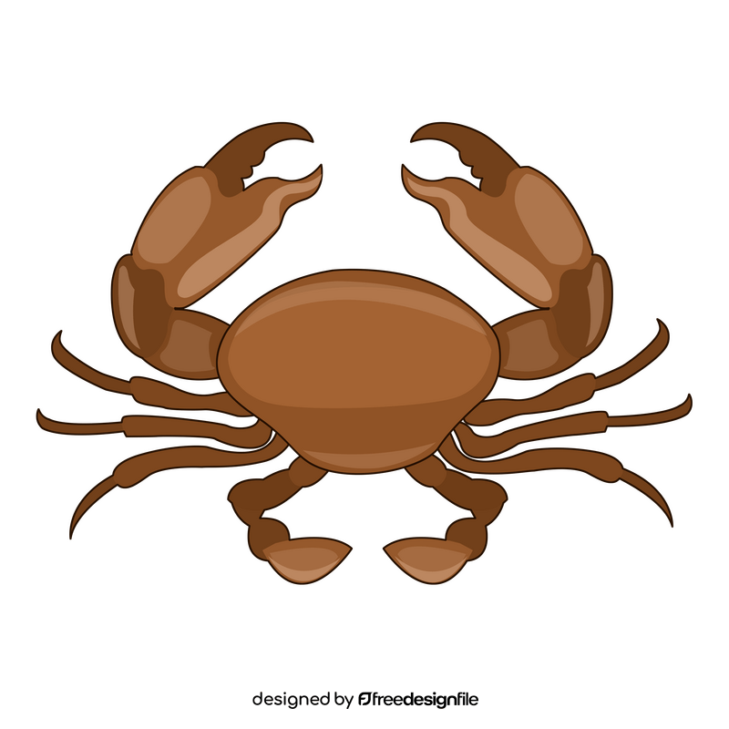 Crab clipart