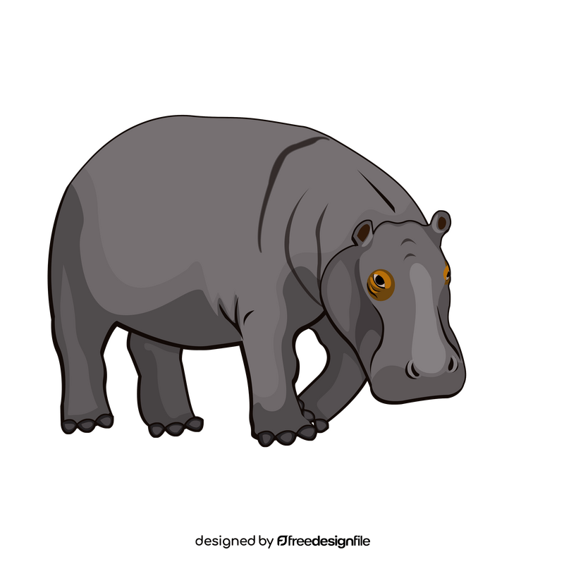 Hippo clipart