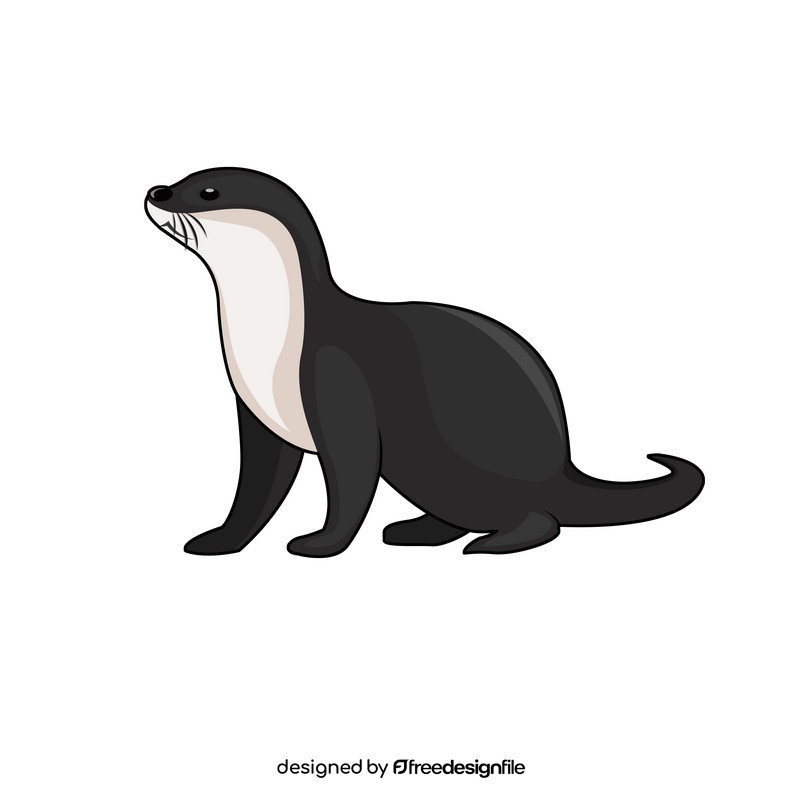 Otter clipart