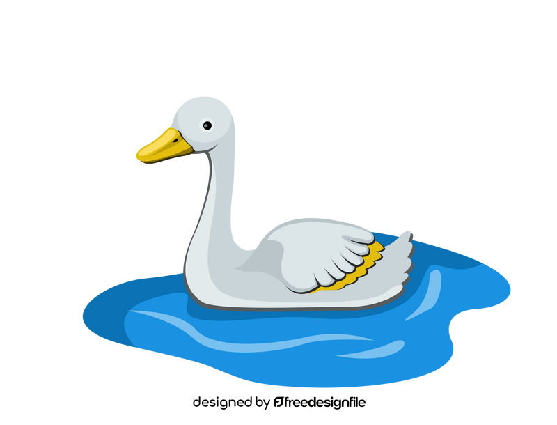 Swan clipart