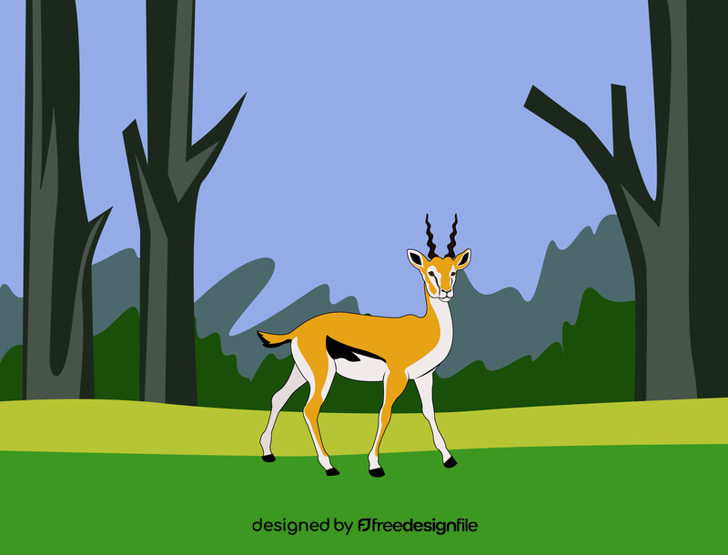 Deer vector