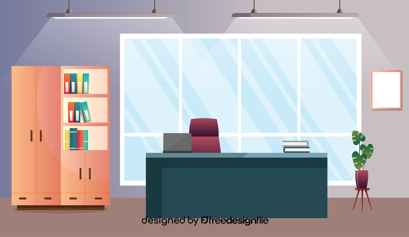 Office room vector