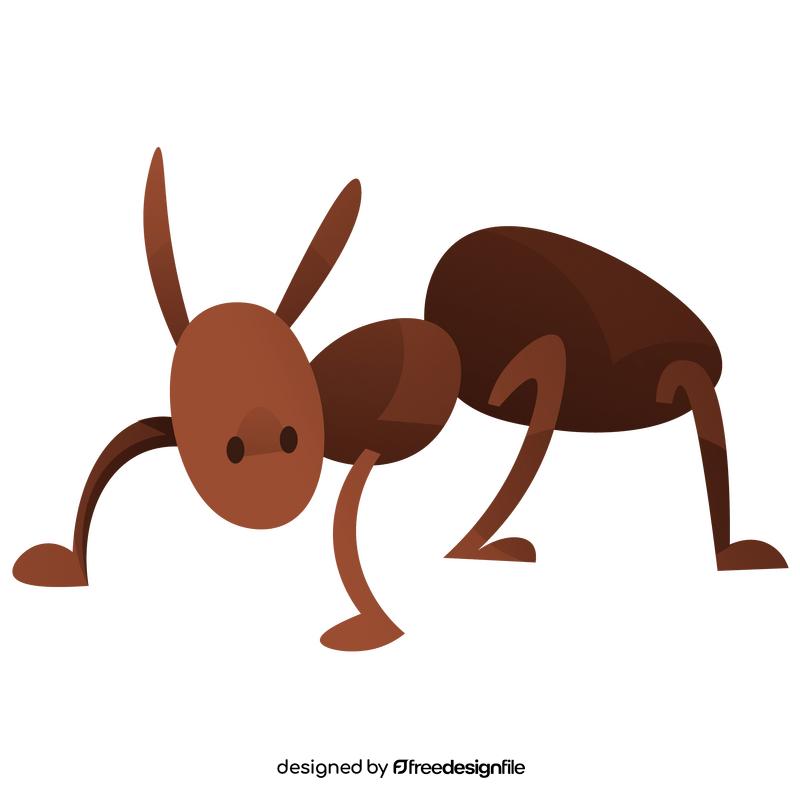 Ant cartoon clipart