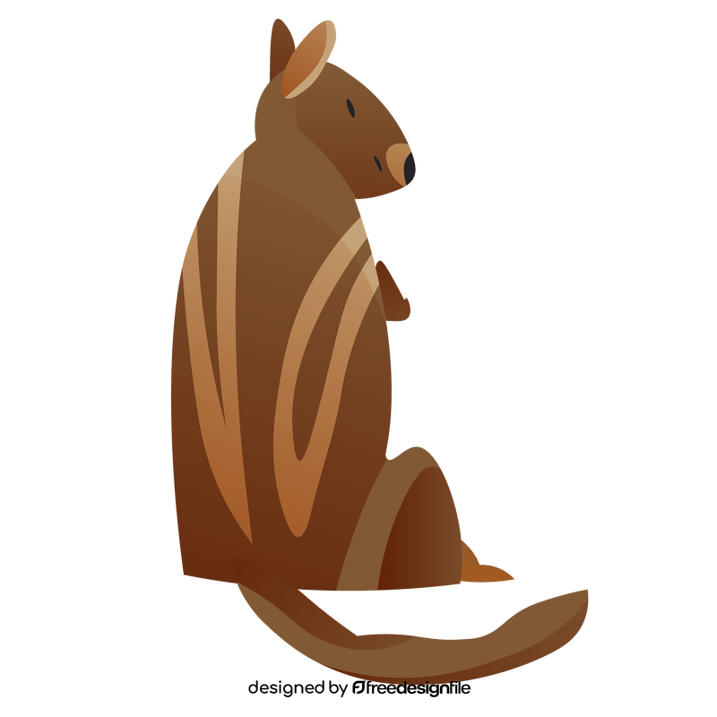 Chipmunk cartoon clipart