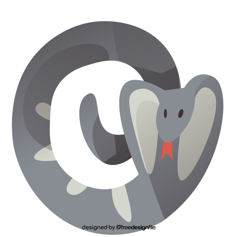 Cobra spiral clipart