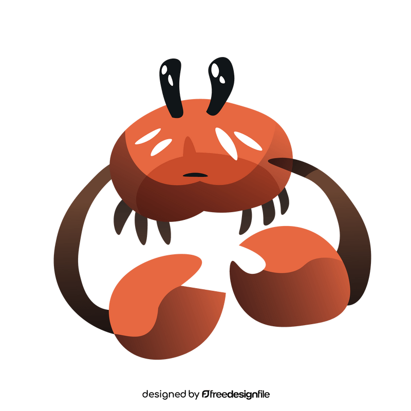 Crab clipart