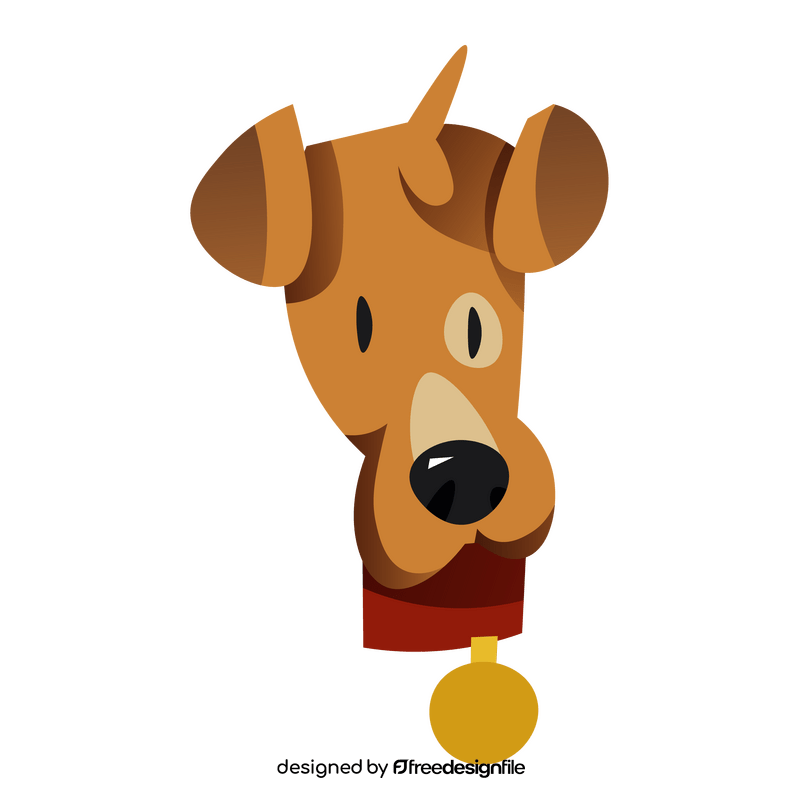 Dog good boy clipart