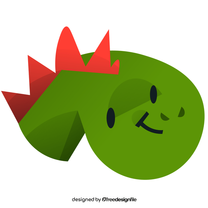 Dragon head clipart