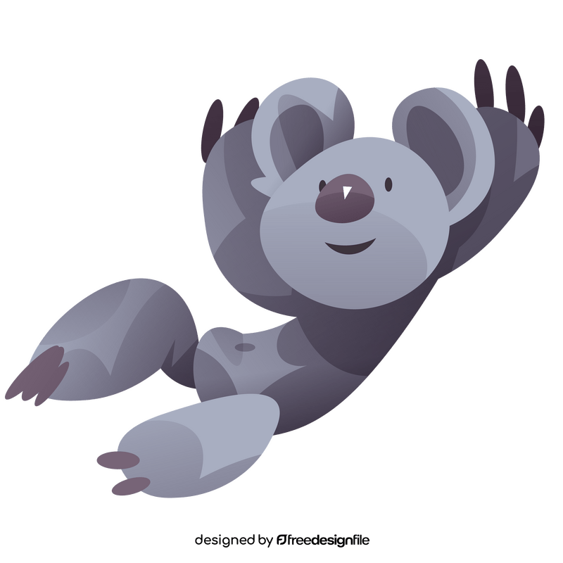 Cartoon koala clipart