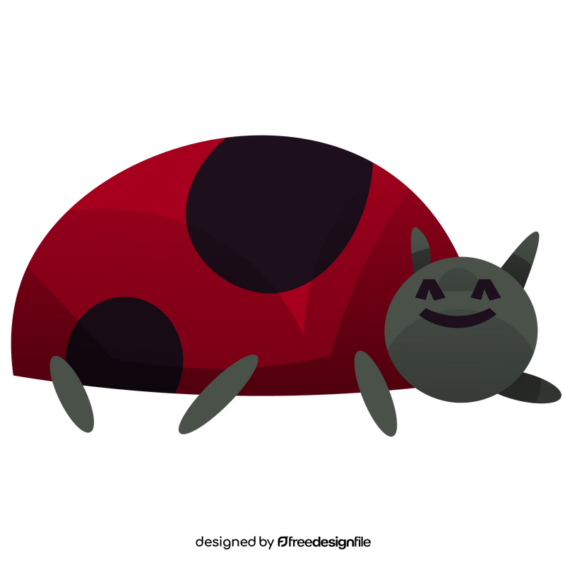 Adorable ladybug clipart