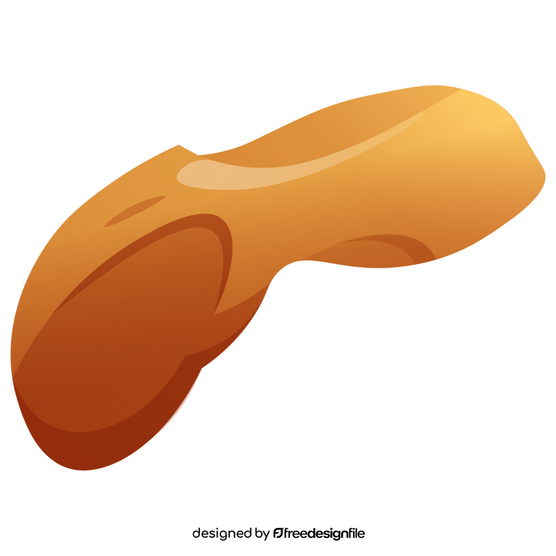 Peanut shell clipart