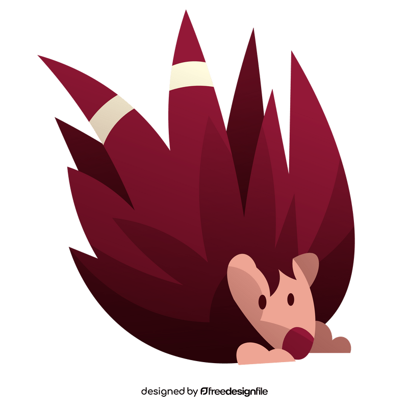 Porcupine clipart