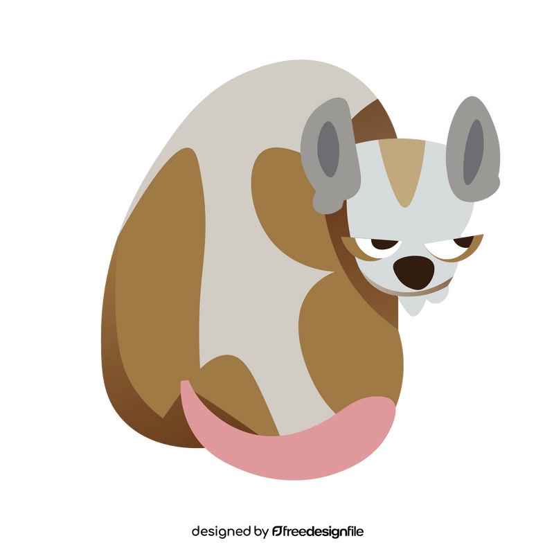 Possum animal clipart