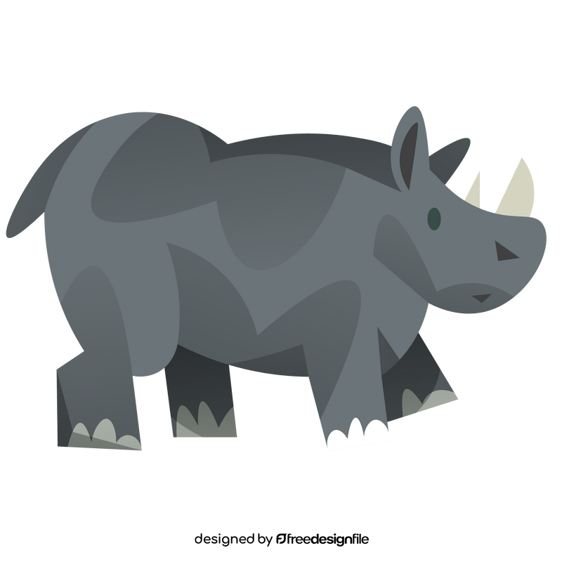 Rhinoceros clipart