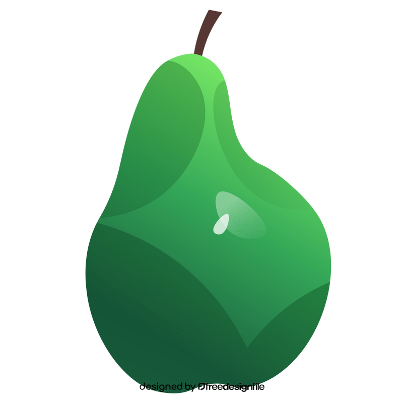 Free pear fruit png clipart