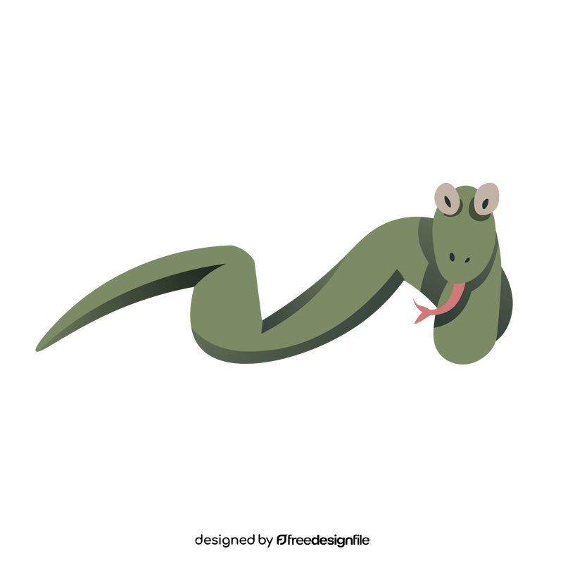 Snake cartoon clipart