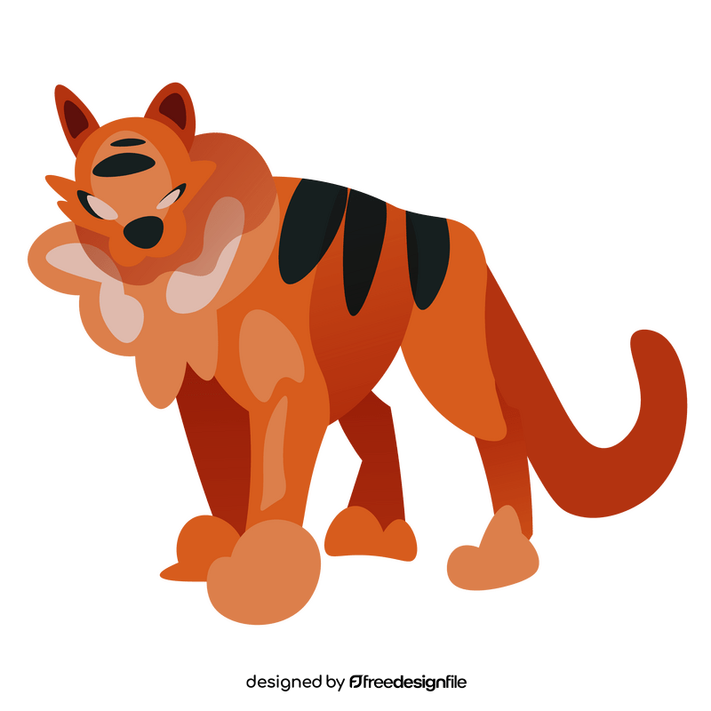 Tiger animal clipart