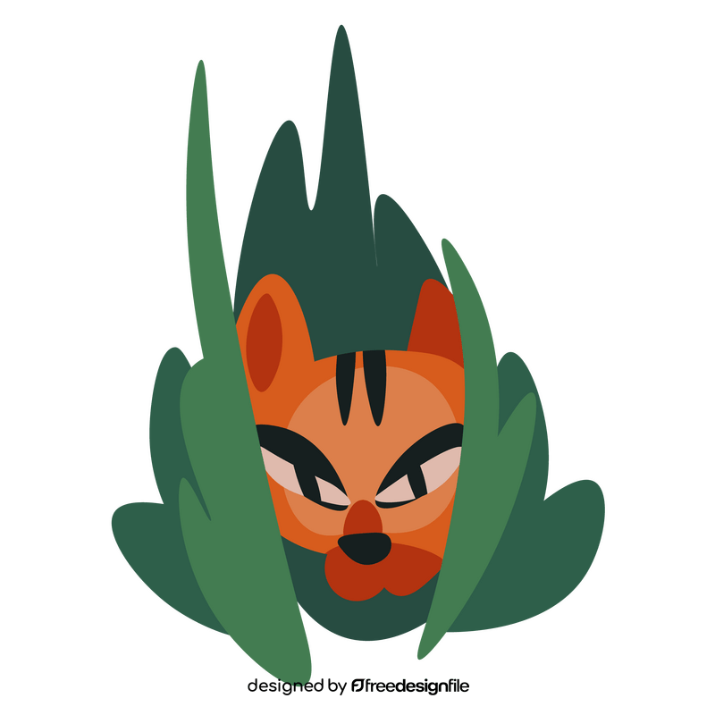 Cartoon tiger clipart