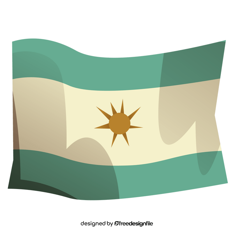 Argentina flag clipart