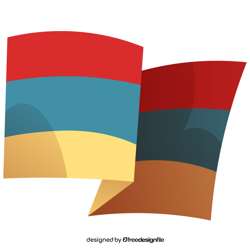 Armenia flag clipart