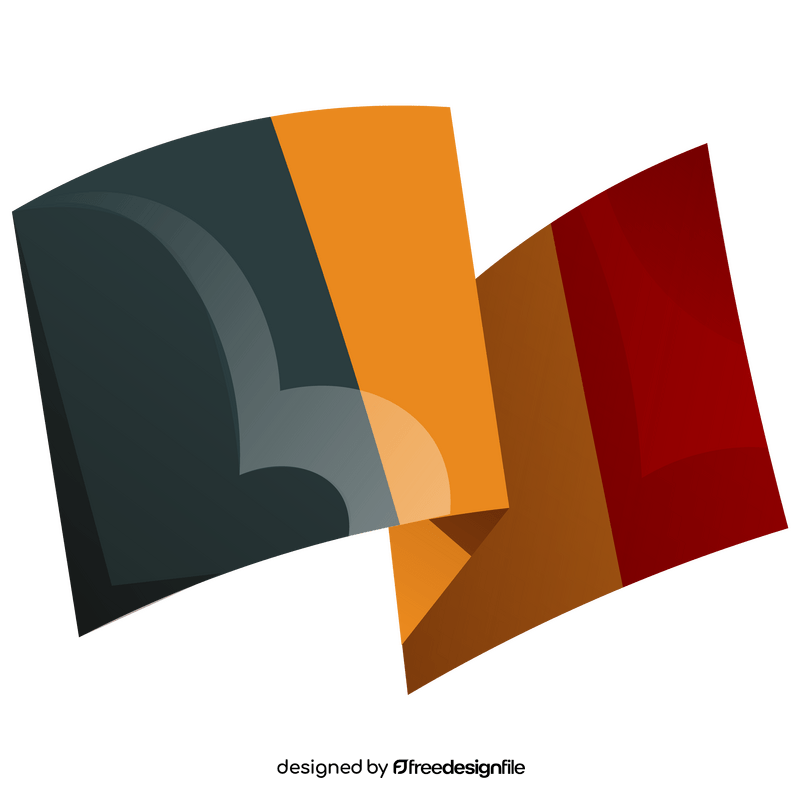 Belgium flag clipart