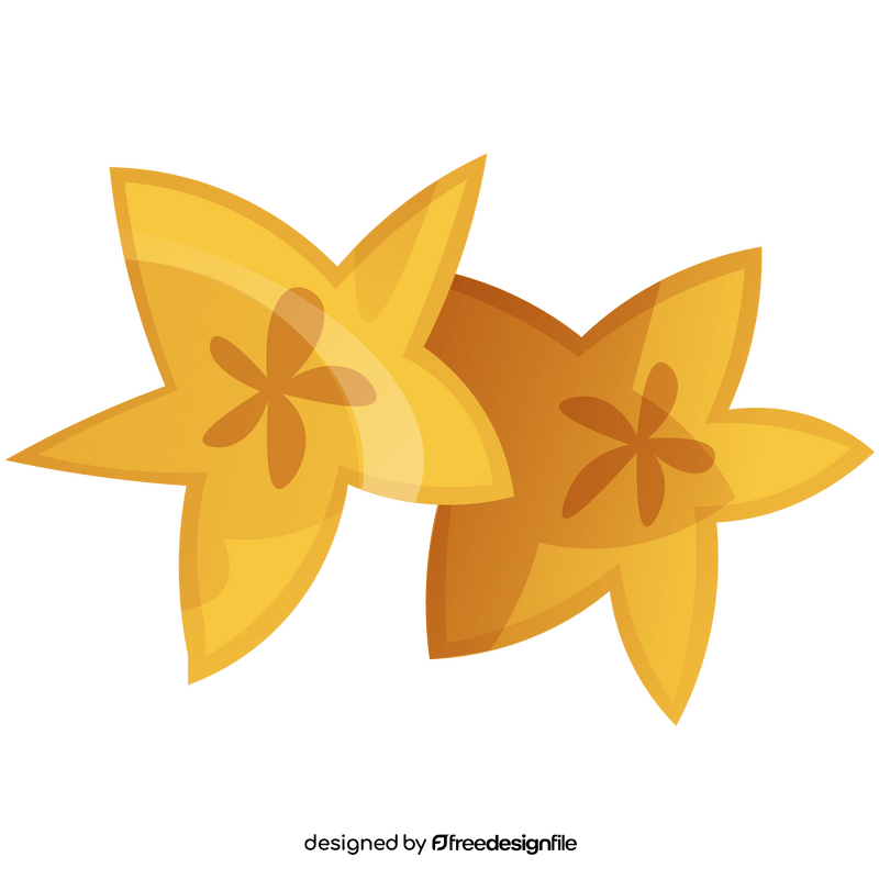 Starfruit clipart