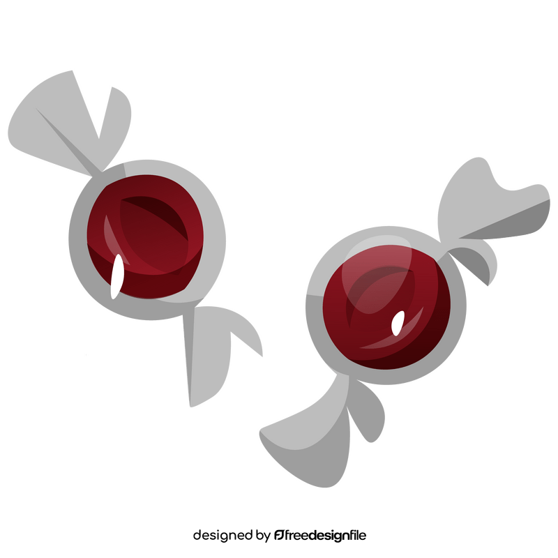 Pomegranate candy clipart