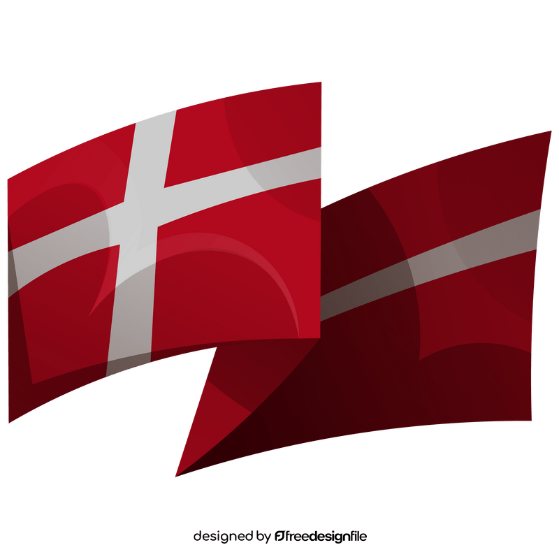 Denmark flag clipart