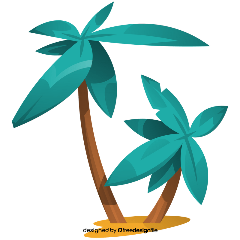 Egypt palms clipart