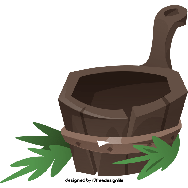 Finnish sauna clipart