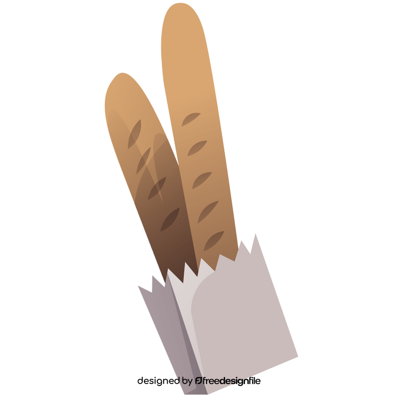 French baguettes clipart