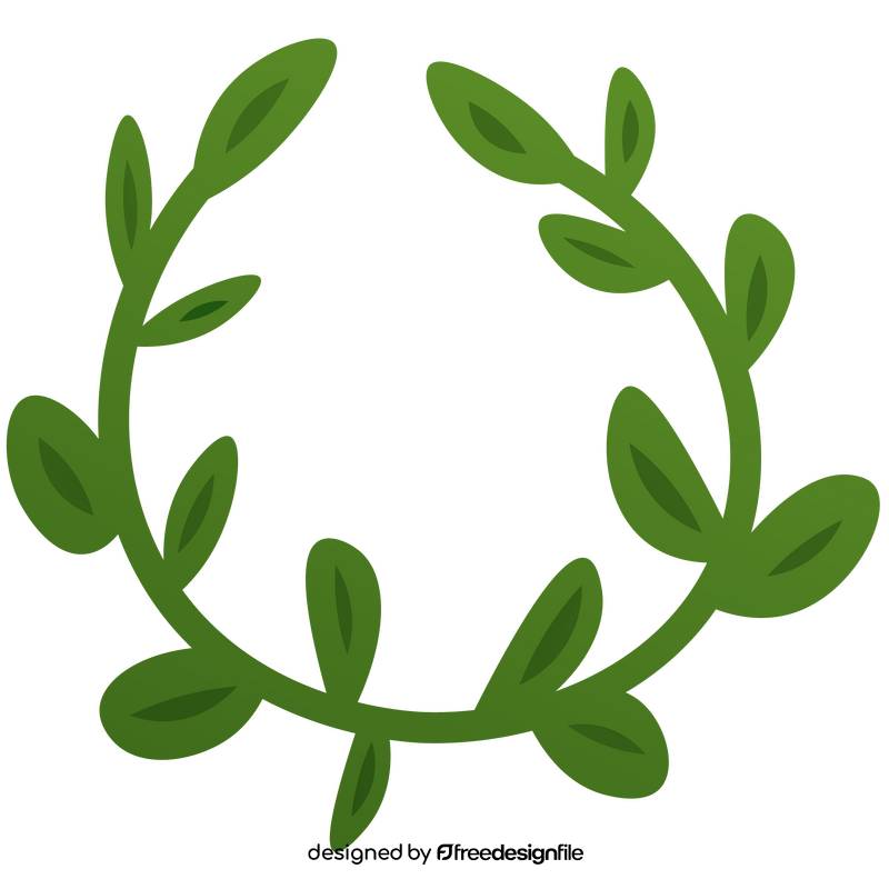 Laurel wreath clipart