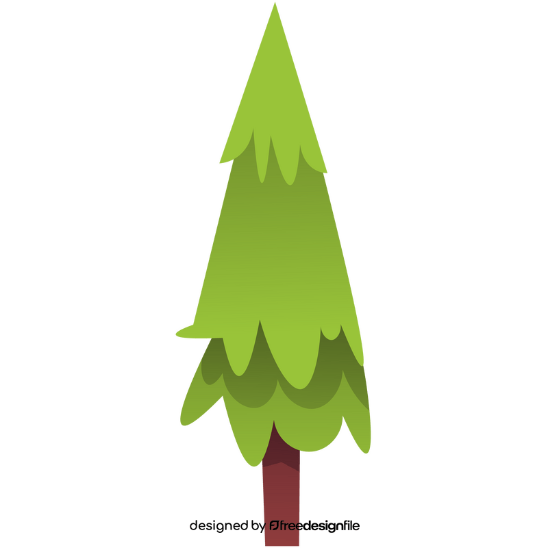 Iceland tree clipart