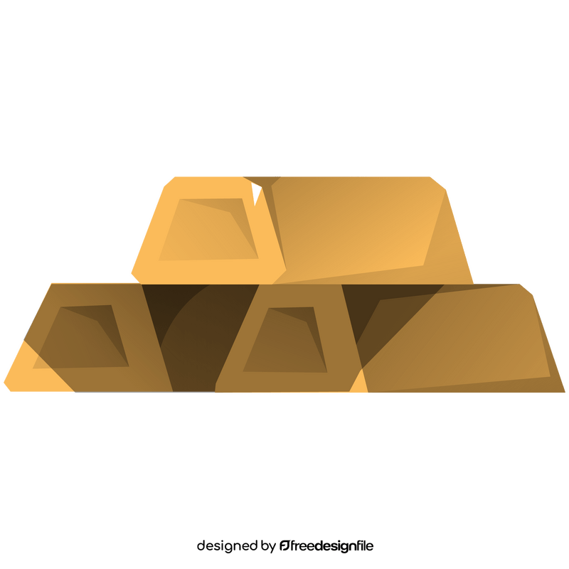 Gold bar clipart